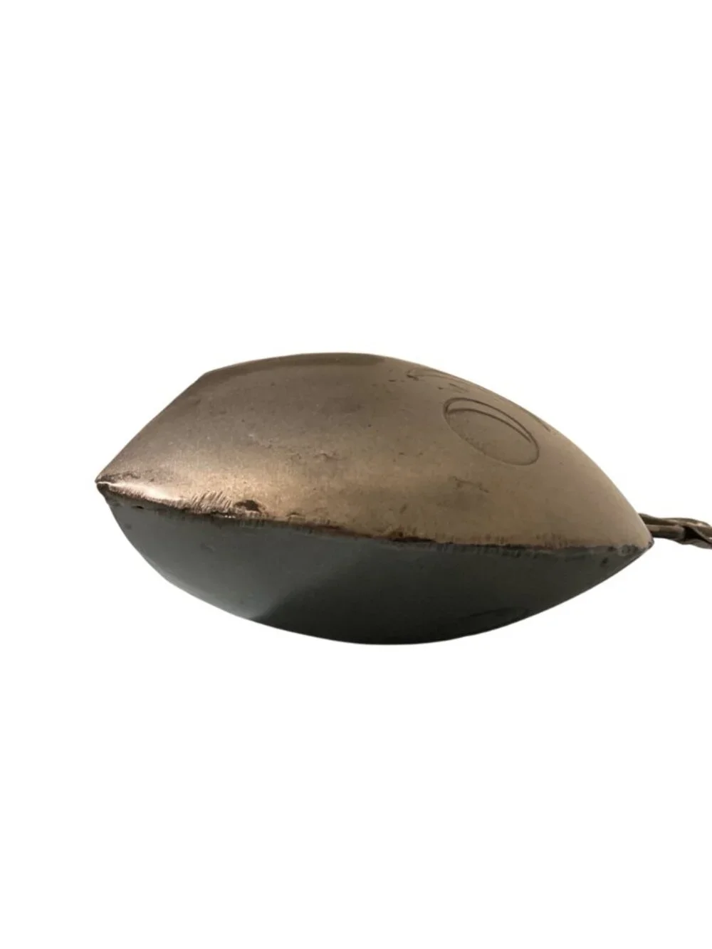 Large Rustic Witchy Metal Three Moon Bell